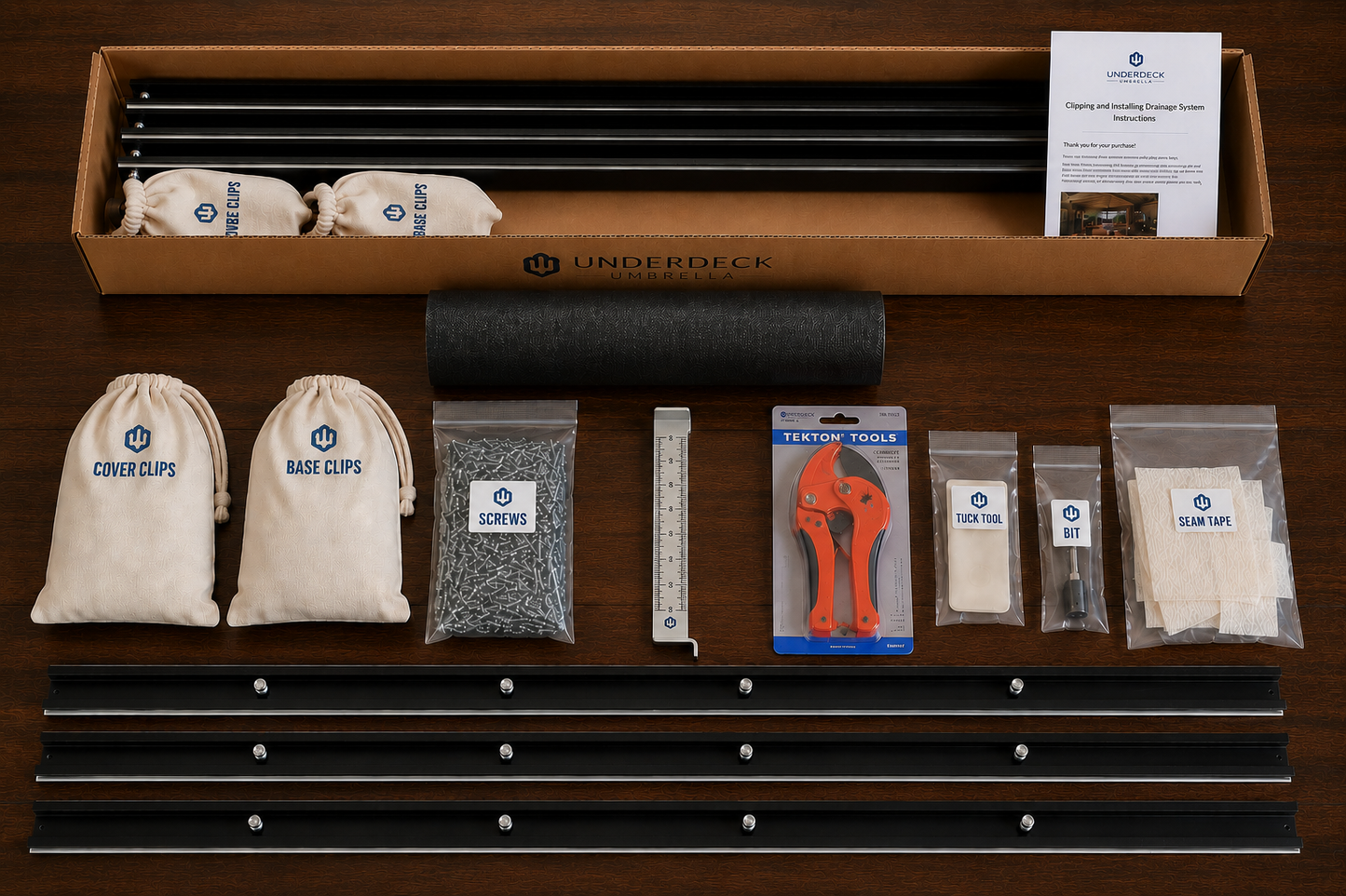 Small Underdeck Drainage Kit (120 sq ft)