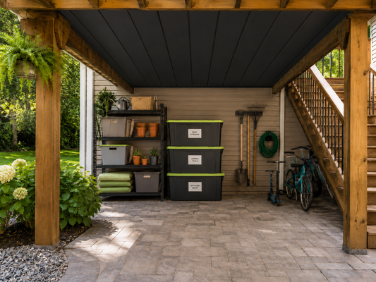 Best Way to Use the Space Under Your Deck for Storage