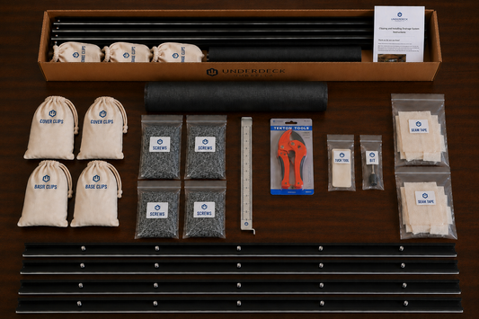 Large Underdeck Drainage Kit (360 sq ft)