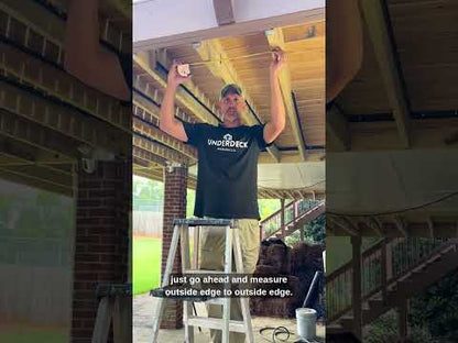 Underdeck Umbrella Drainage System Kit